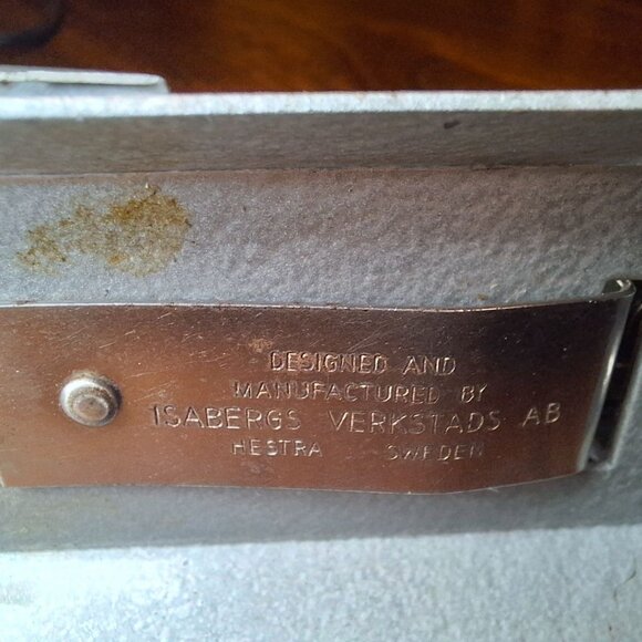 Apsco Mini Stapler 3003 De Luxe Vintage Metal Sweden Standard Desk Retro Small - Picture 6 of 9